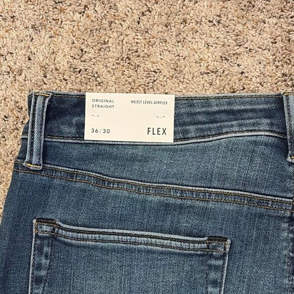 American Eagle AirFlex Original Straight Leg Jeans 36x30 - Picture 4 of 7